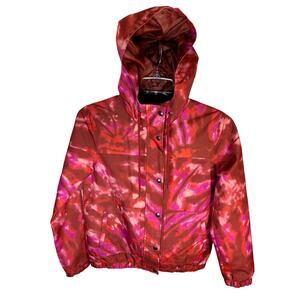 Volcom Women’s Enemy Stone Hooded Zip‑Front Windbreaker Jacket XS
